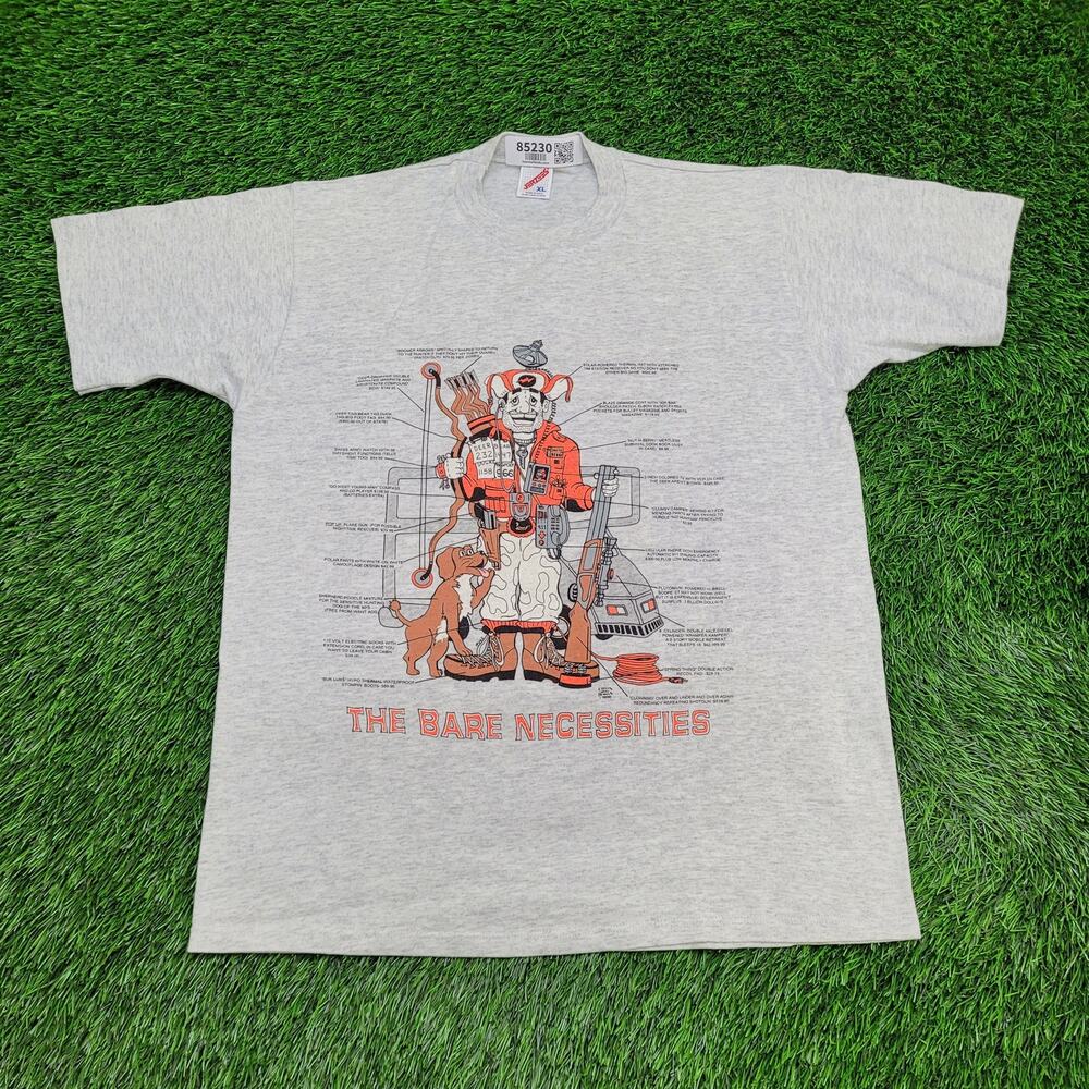 Vintage 1992 Funny Hunting Shirt Large 21x27 Bare-Necessities